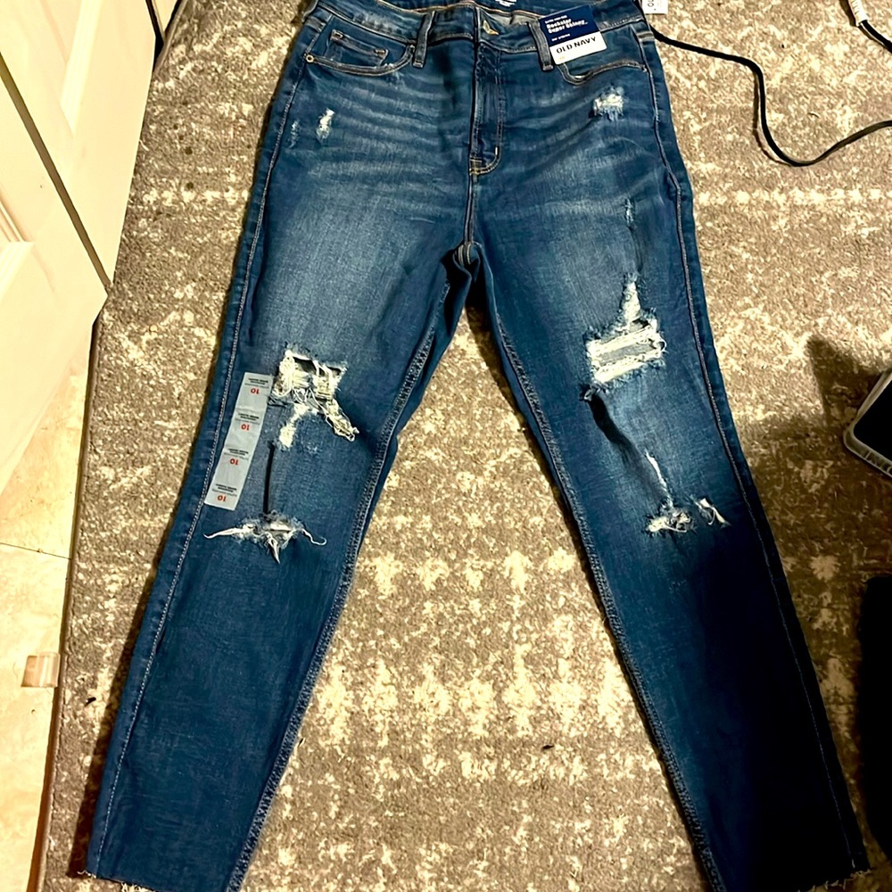 Old navy rockstar super skinny jeans